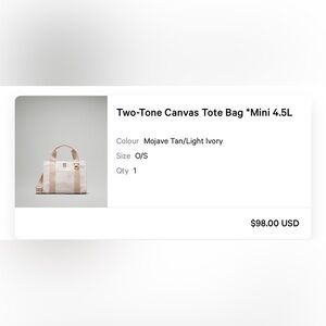 Lululemon tote